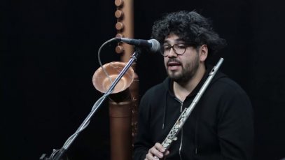 ANDAMIO MUSICAL «PEDRO VILLAGRA Y FRANCO INOSTROSA DE LA PEDRO BAND»