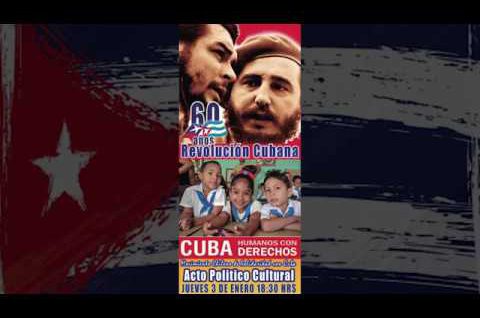 Aniversario 60 años de Revolución Cubana