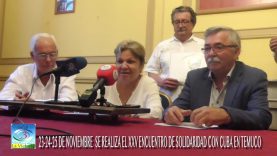 XXV ENCUENTRO DE SOLIDARIDAD CON CUBA EN TEMUKO 2018